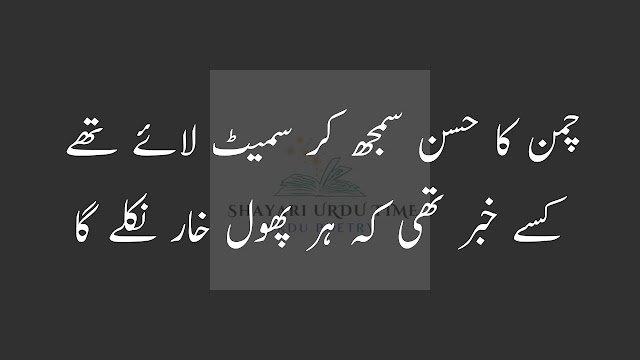 Phool poetry in Urdu 2 lines