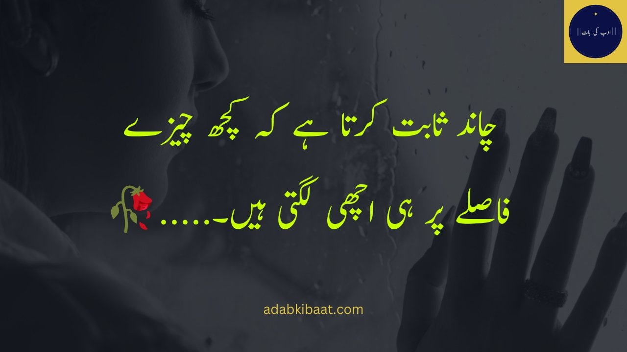 100+ Best Sad poetry in Urdu with Picture