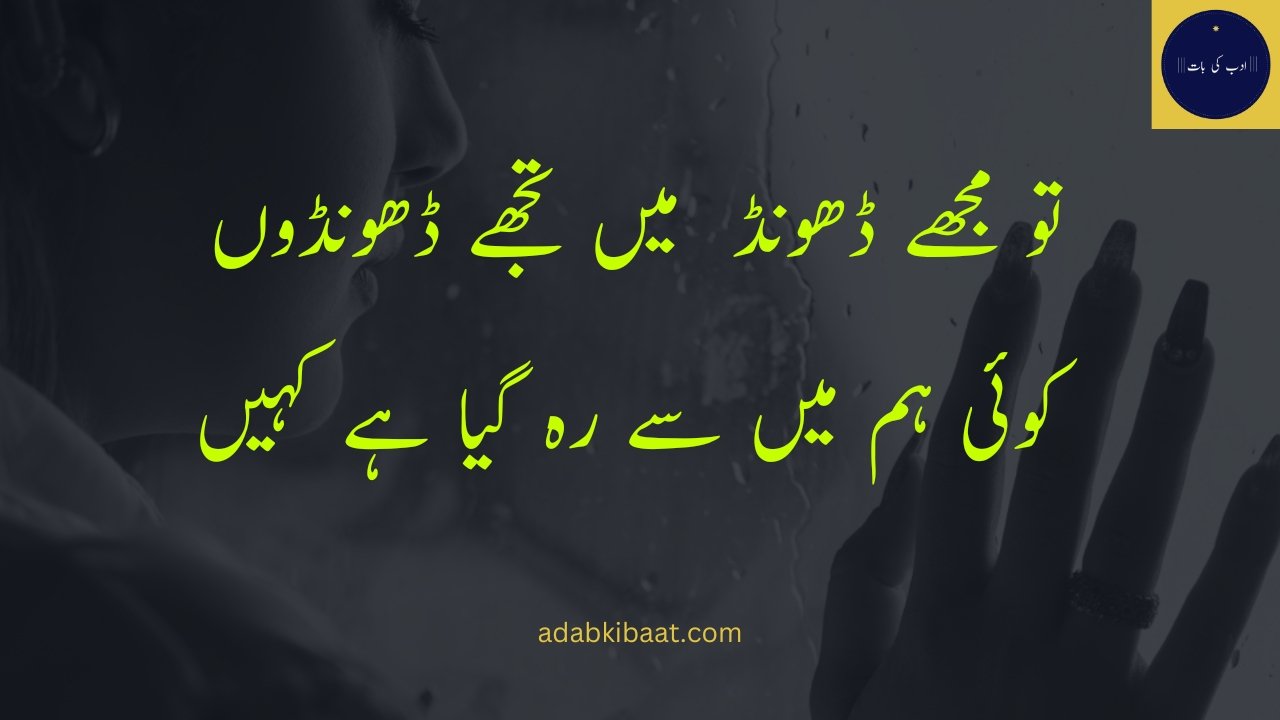 100+ Best Sad poetry in Urdu with Picture