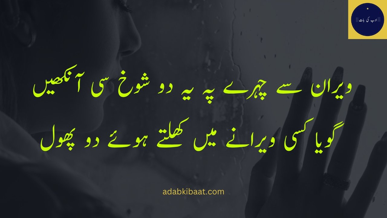 Sad poetry in Urdu