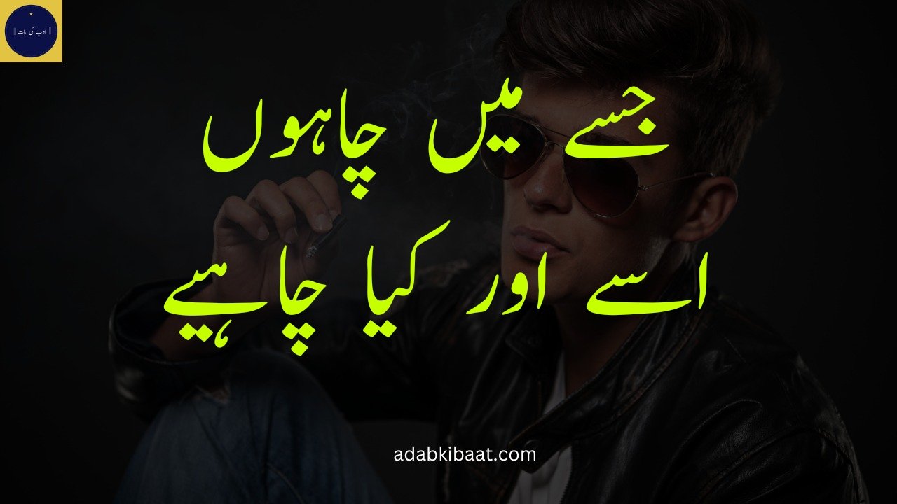 Attitude poetry in Urdu