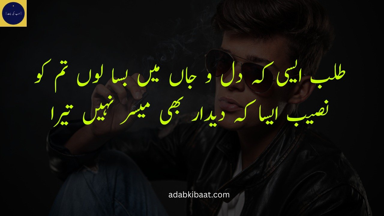 Attitude poetry in Urdu