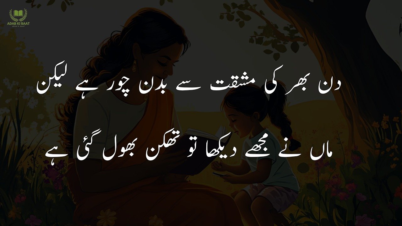 Mother Poetry in urdu 