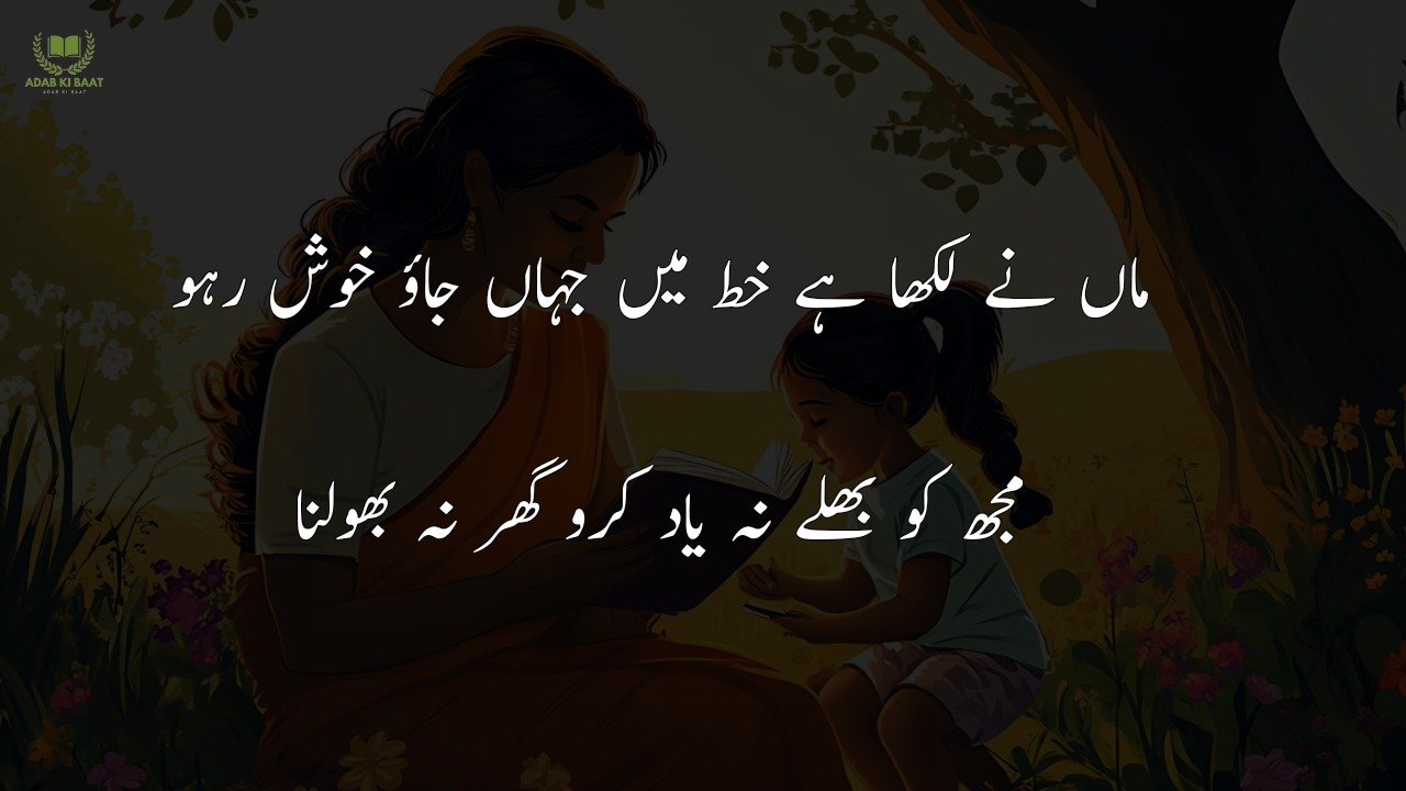 Maa shayari in urdu