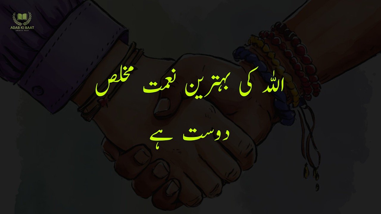 Friendship Quotes in Urdu