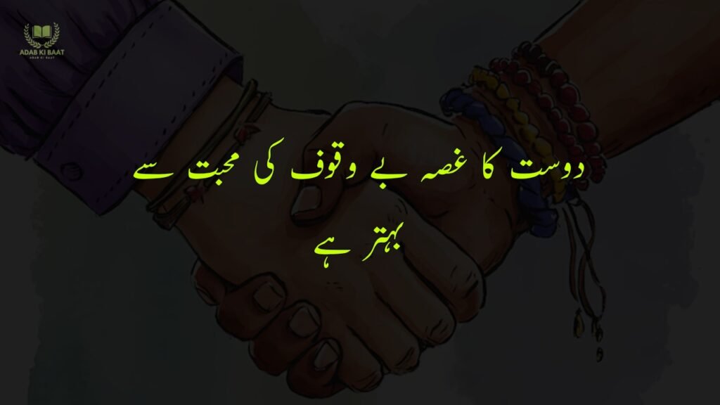 Friendship Quotes in Urdu