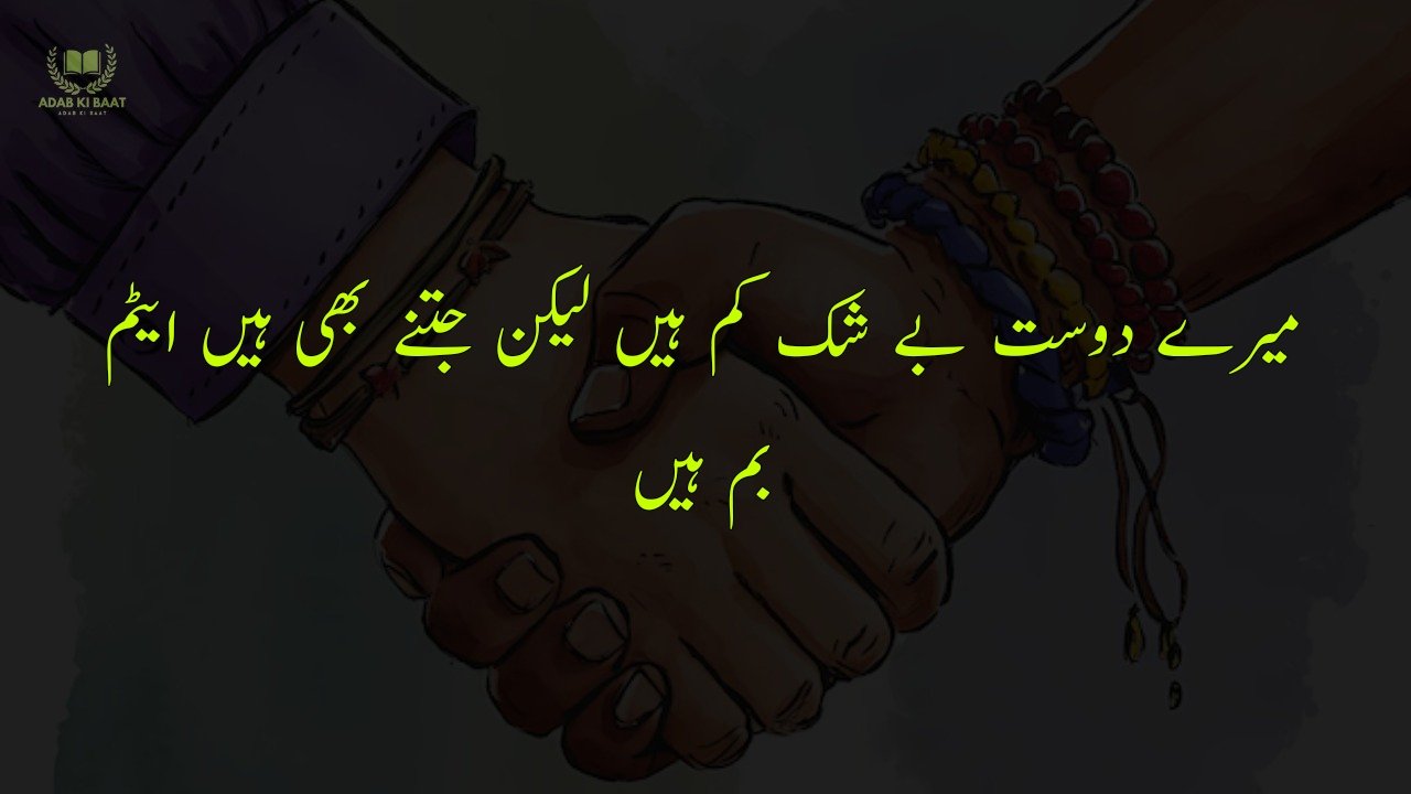 Friendship Quotes in Urdu