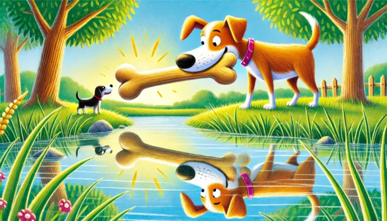 Greedy Dog Story in Urdu