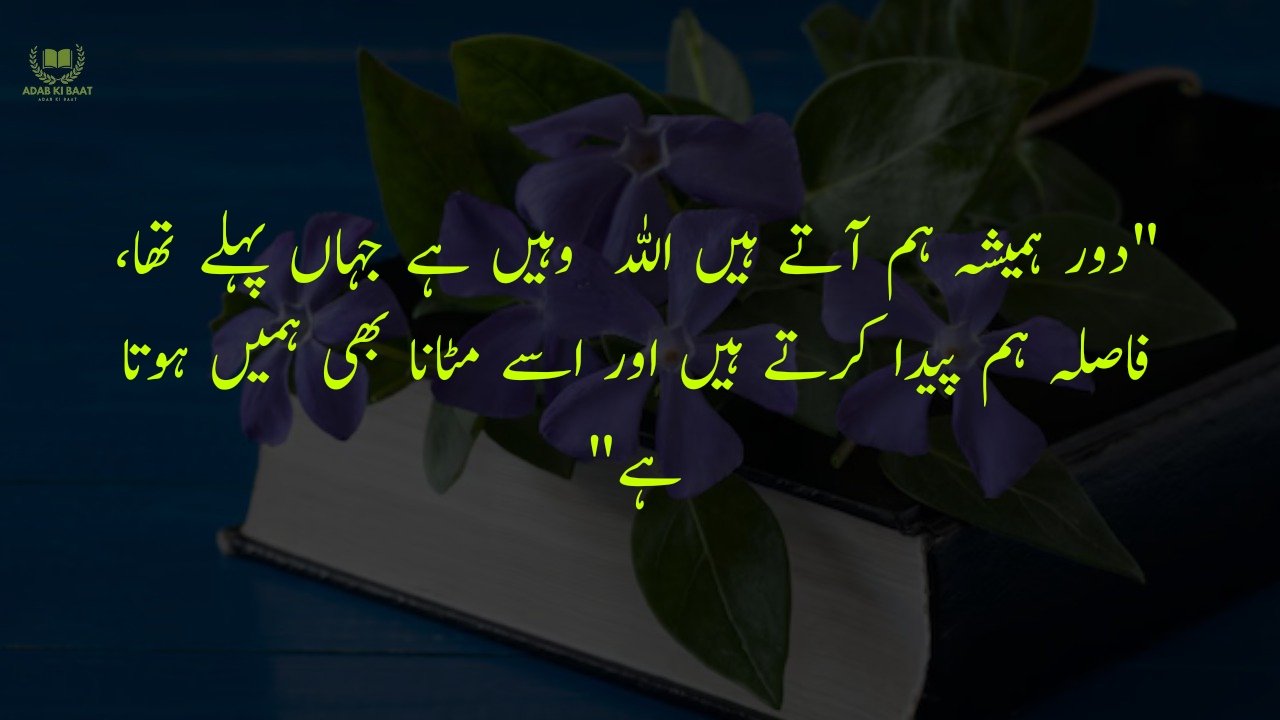 One Line Quotes in Urdu