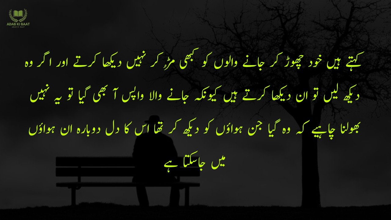 Sad Quotes in Urdu