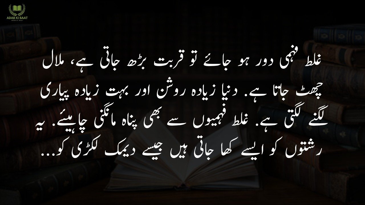 Sad Quotes in Urdu