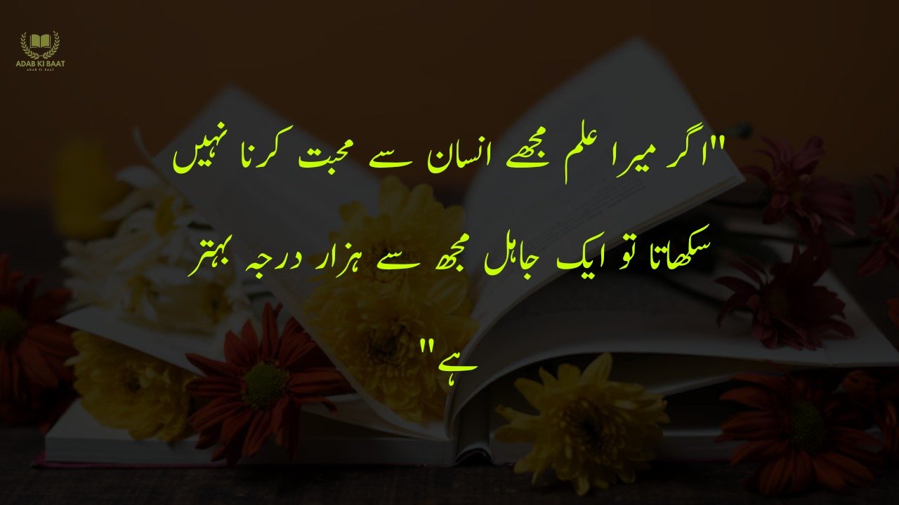 One Line Quotes in Urdu