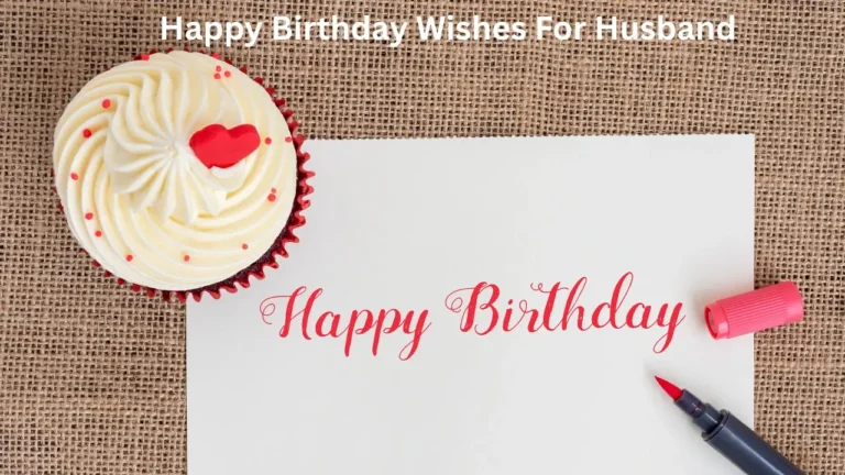 Happy Birthday Wishes For Husband