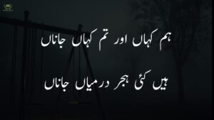 50+ Best Sad Poetry in Urdu Text