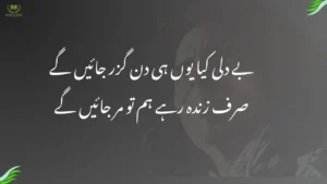 Be Dili Kya Yunhi Din Guzar Jaenge