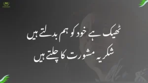 Thiik Hai khud Ko Hum Badalte Hain-Jaun Eliya Ghazals