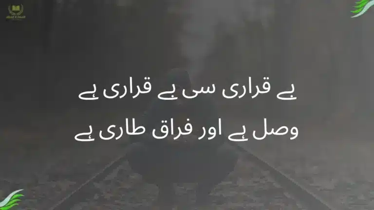 Be-Qarari Si Be-Qarari Hai-Jaun Eliya Ghazal 3 be-qarari si be-qarari hai