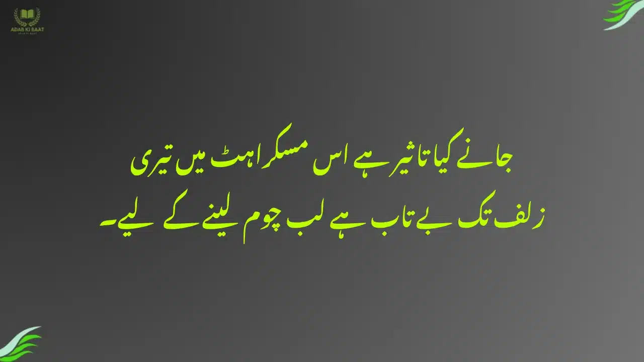 Poetry on Smile in Urdu