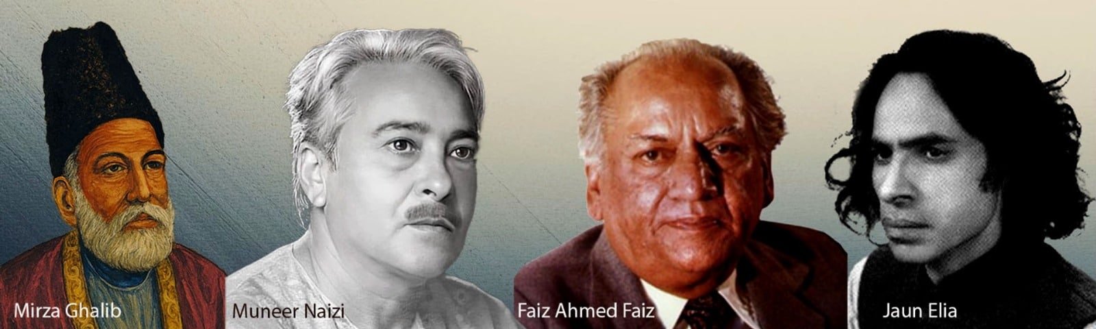 Classic Urdu poetry by legendary poets banner