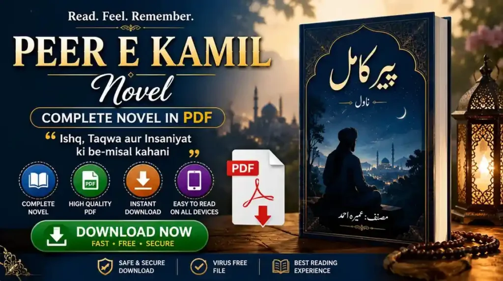 Peer e Kamil PDF Download by Umera Ahmed Urdu Novel Cover
