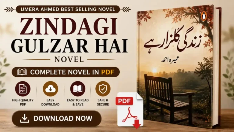 Zindagi Gulzar Hai Novel PDF Download by Umera Ahmed