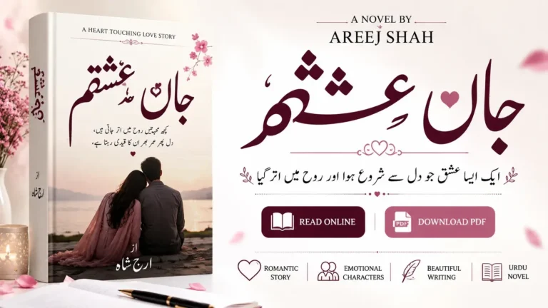 jaan e ishqam novel by areej shah