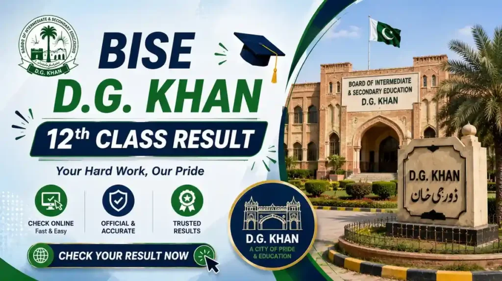 BISE DG Khan 2nd Year Result