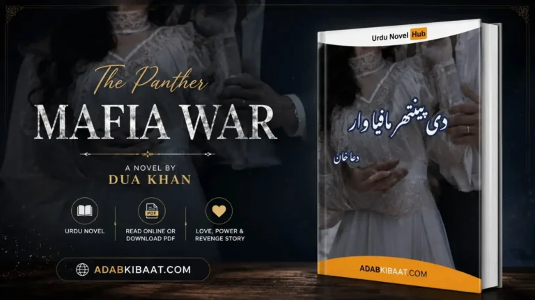 The Panther Mafia War Novel by Dua Khan episode PDF cover image