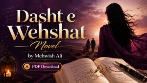 Dasht e Wehshat Novel by Mehwish Ali Urdu PDF